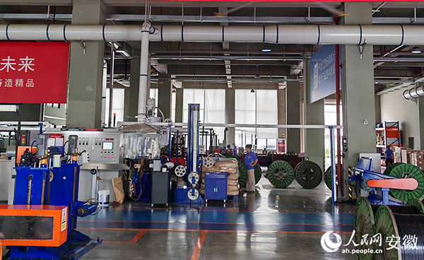 環瑞電熱工廠。 人民網 丁紀攝